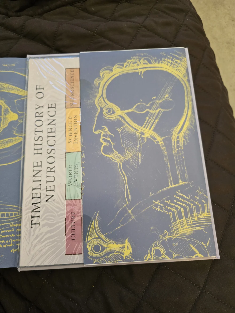 The Brain ~ 100 Discoveries That Changed History - White Hardcover Book